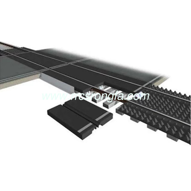 High Quality railway rubber crossing plate